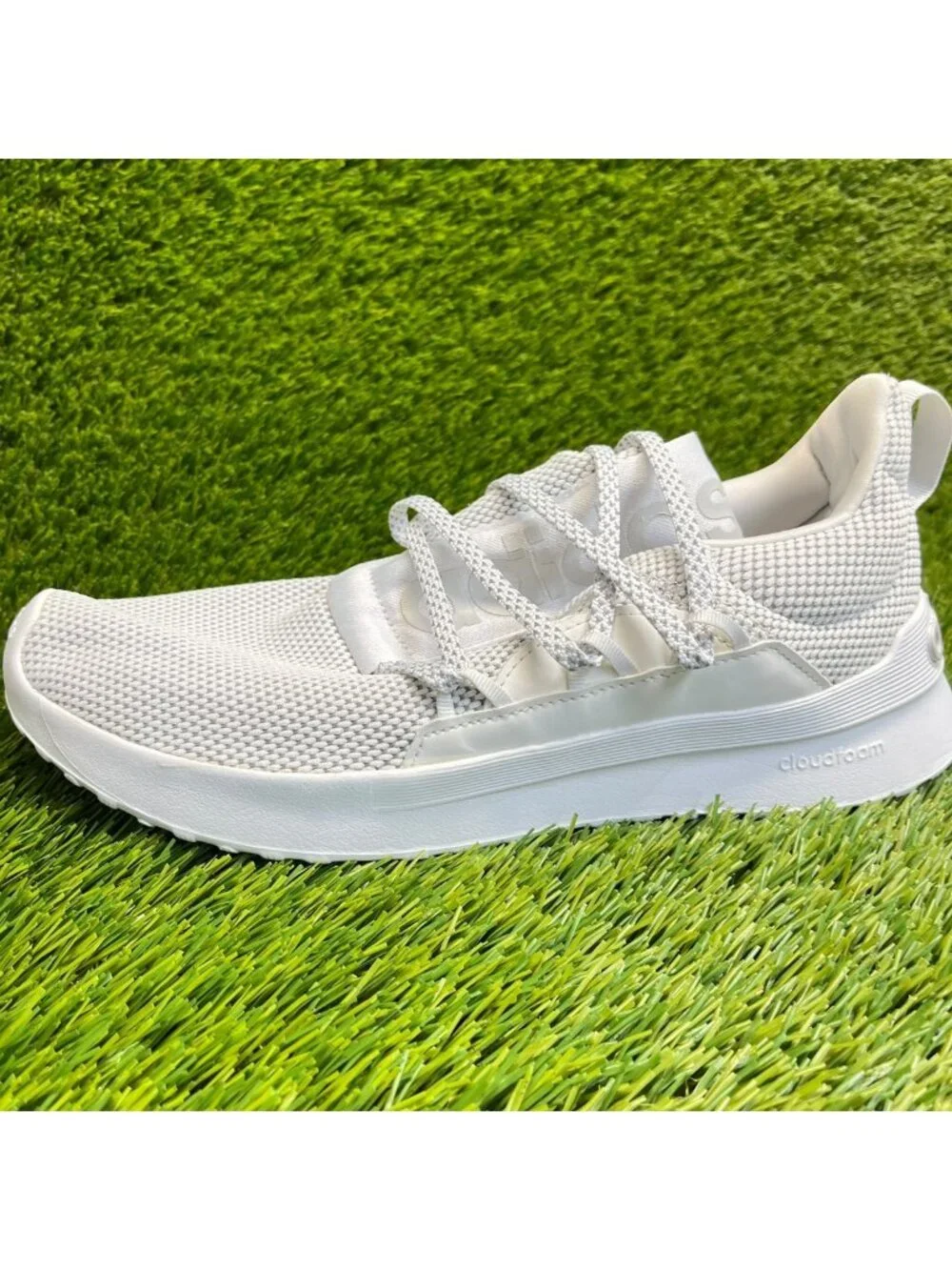 Adidas Lite Racer Adapt 5.0 Mens Size 9 White Athletic Running Shoes Sneakers